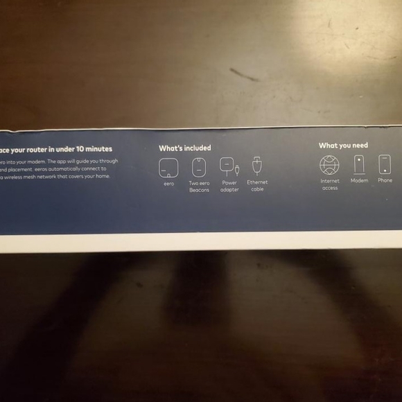 Eero 010001 mesh wifi system router 3 pack new - Picture 4 of 4
